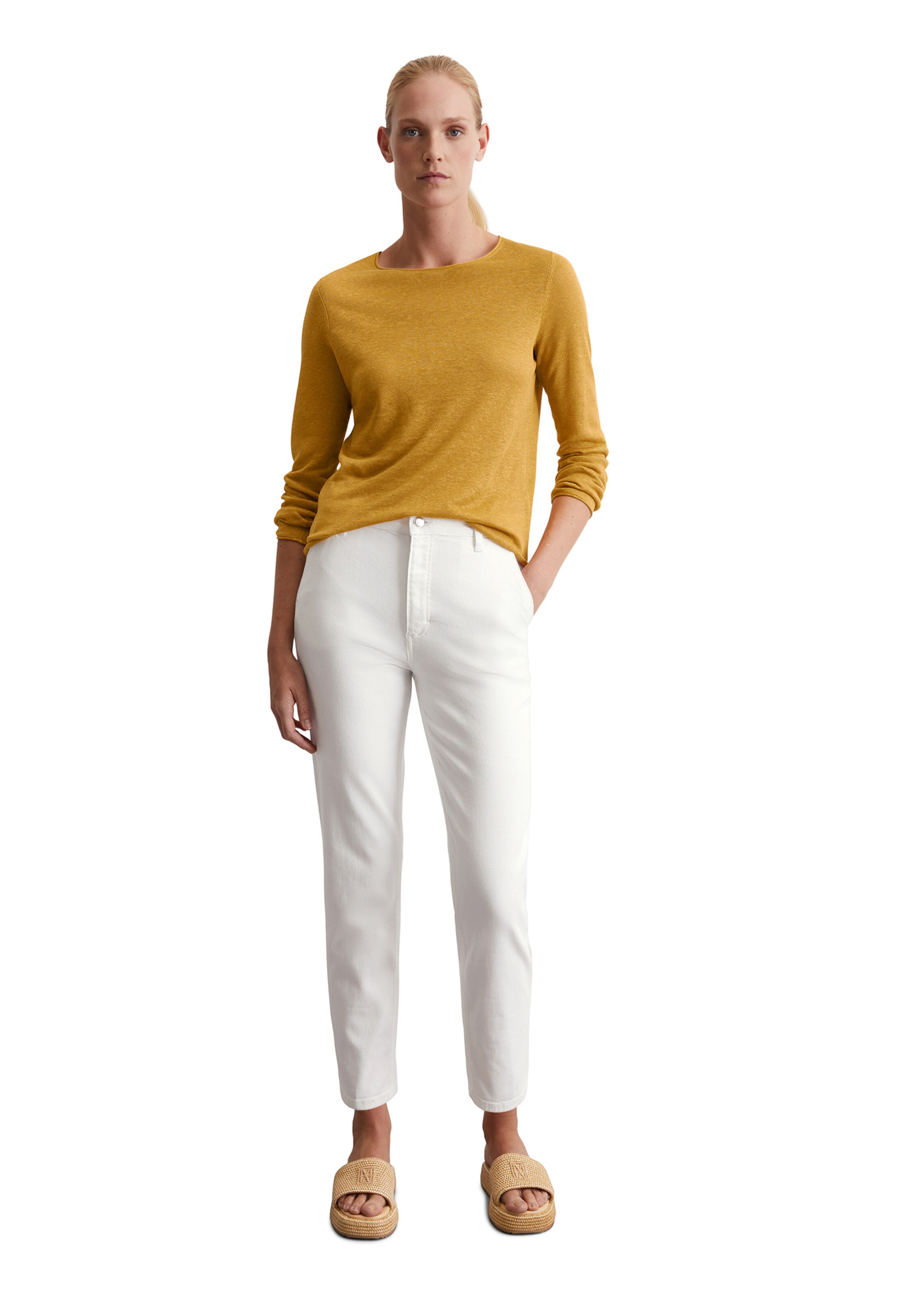 Marc O'Polo Pullover in Gelb