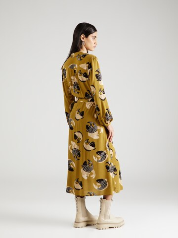 King Louie Shirt dress 'Carina' in Yellow