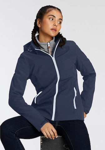 ICEPEAK Outdoor Jacket in Blue: front