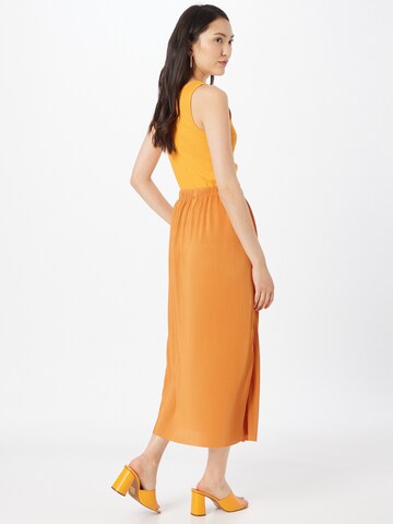 Kauf Dich Glücklich Skirt in Orange
