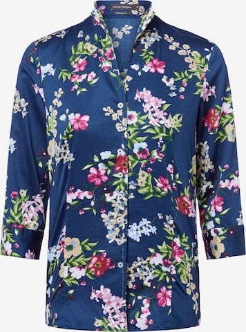 Franco Callegari Bluse in Blau: Vorderseite