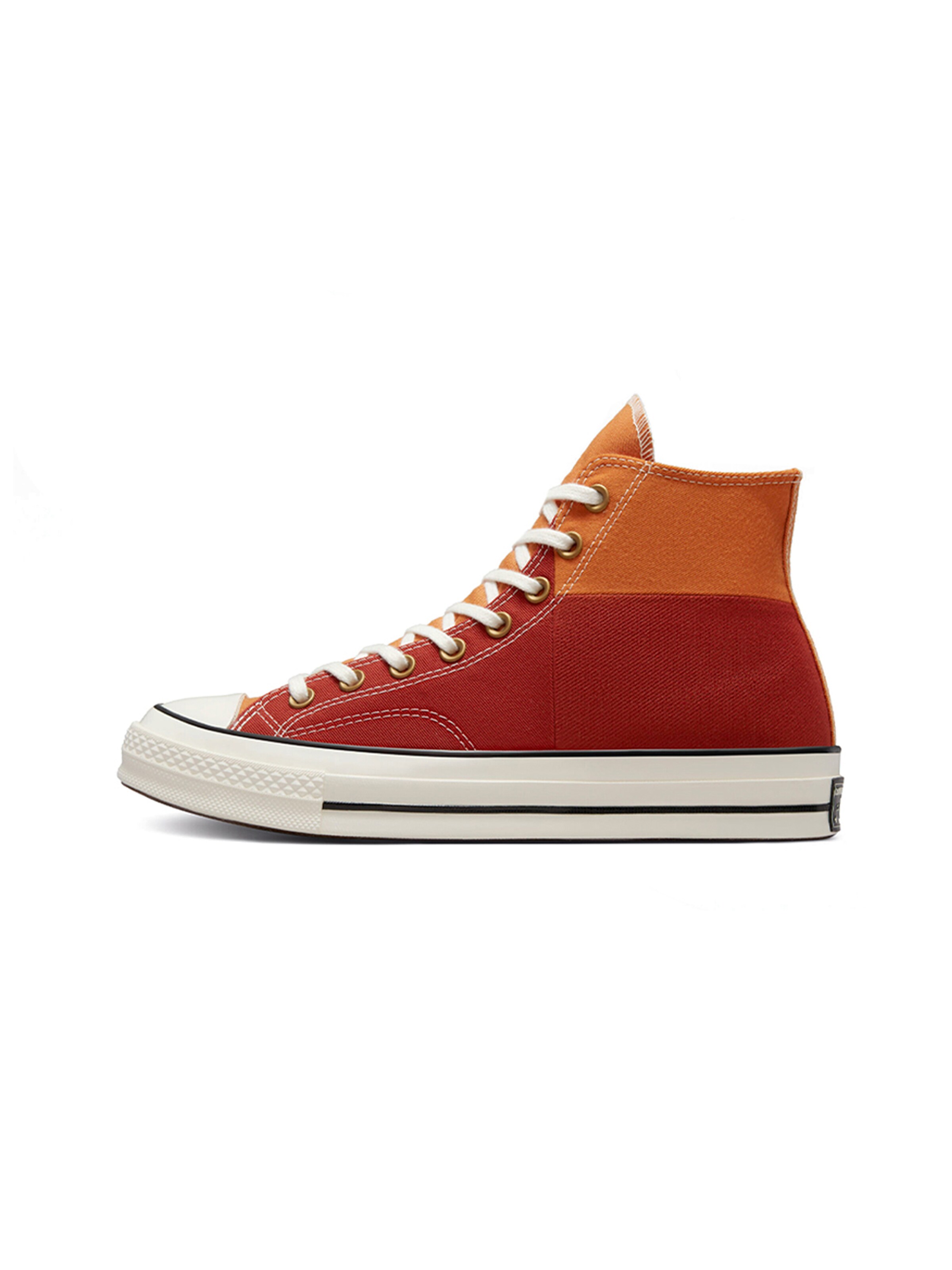 Baskets hautes 'Chuck 70' CONVERSE en orange : devant