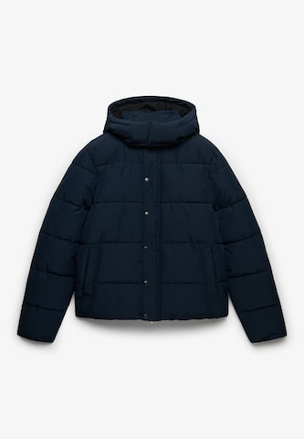 Superdry & CoZimska jakna - plava boja: prednji dio
