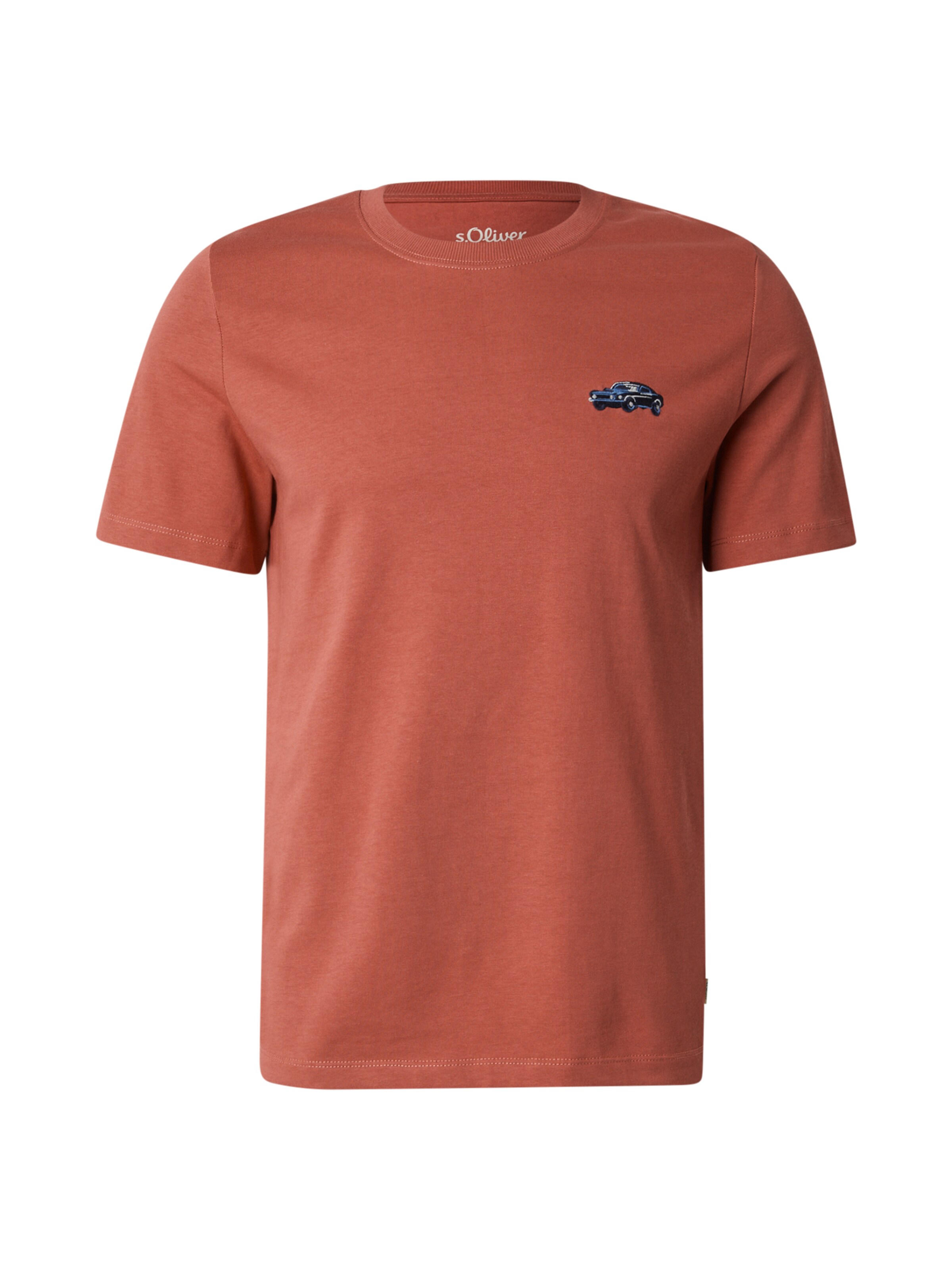 T-Shirt s.Oliver en orange : devant