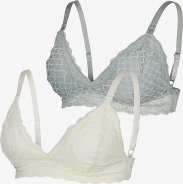 Soutien-gorge 'Sidsel' MAMALICIOUS en bleu : devant