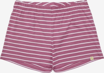 greenjama Shorty 'Jersey' in Lila: Vorderseite