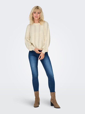 ONLY Sweater 'Rubina' in Beige