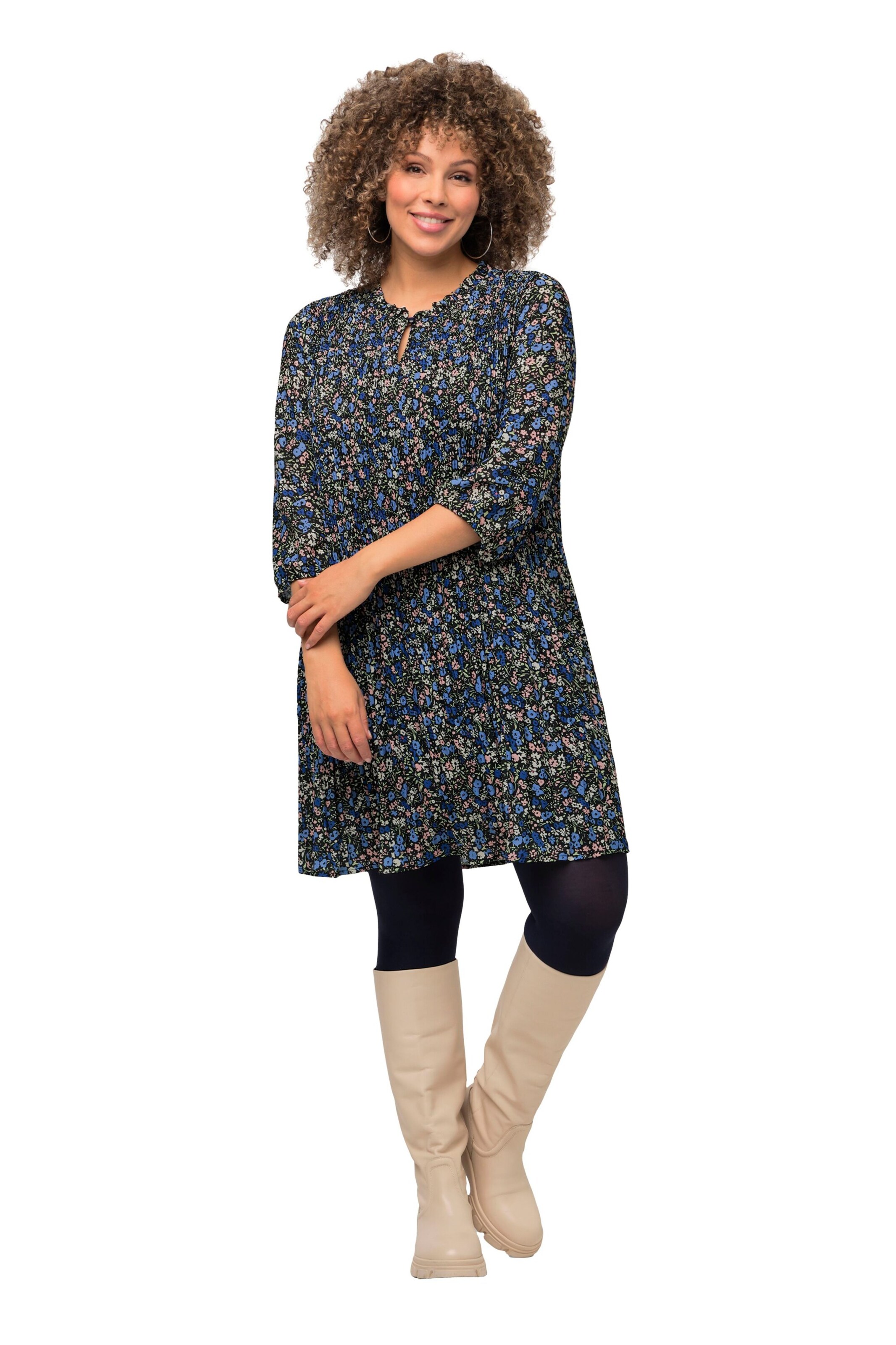 Ulla Popken Kleid in Blau