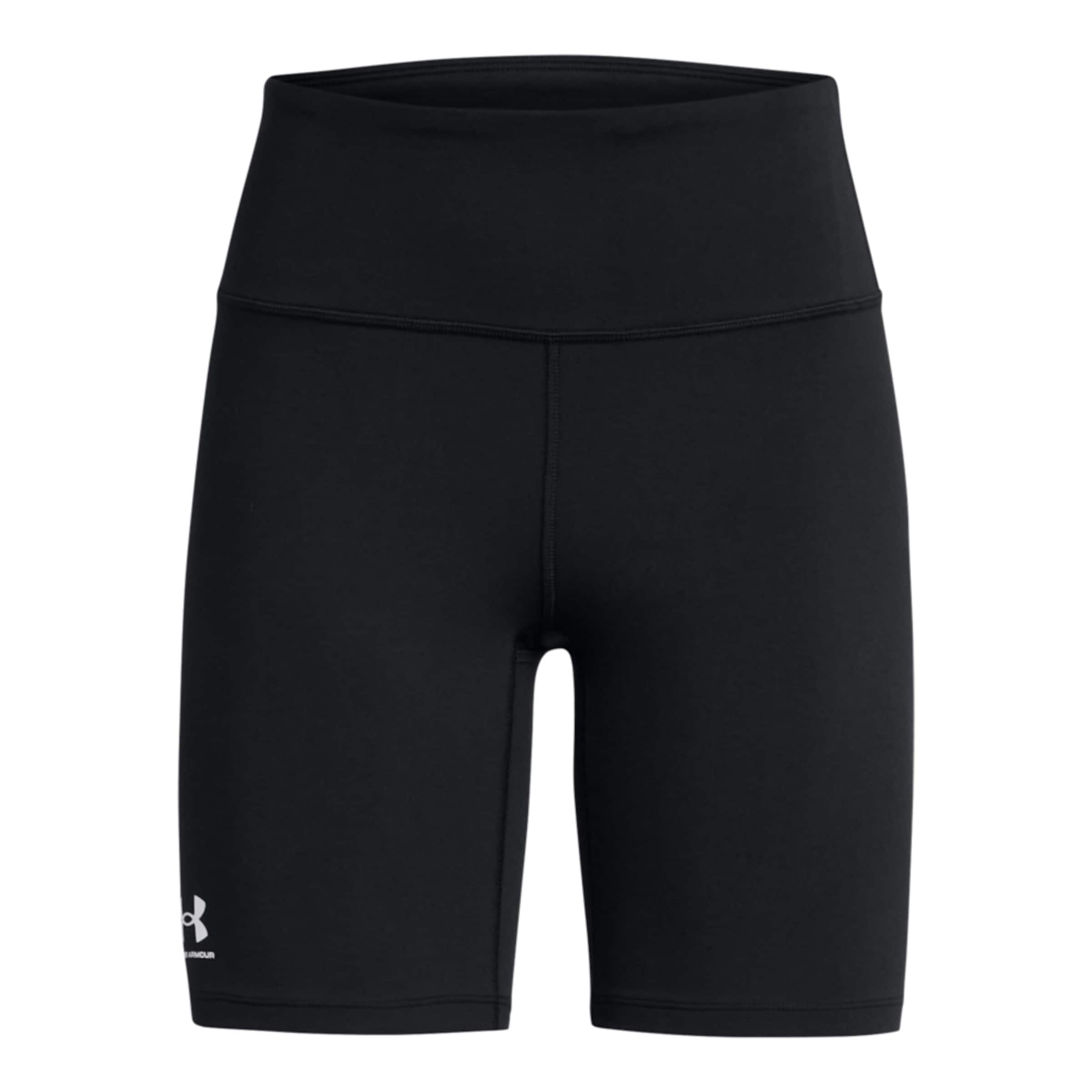 UNDER ARMOUR Slimfit Sportshorts in Schwarz: Vorderseite