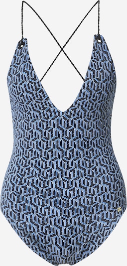 Tommy Hilfiger Underwear Badpak in de kleur Blauw / Navy / Wit, Productweergave