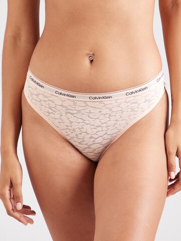 Slip di Calvin Klein Underwear in rosa: frontale