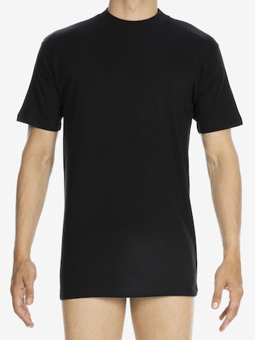 HOM Shirt ' Harro ' in Zwart: voorkant