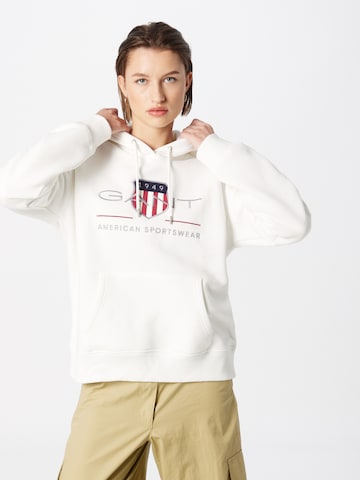 GANT - Sweatshirt em branco: frente