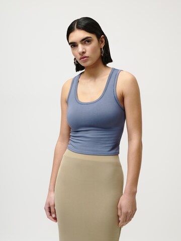 Top 'Roxane' di LeGer by Lena Gercke in blu: frontale
