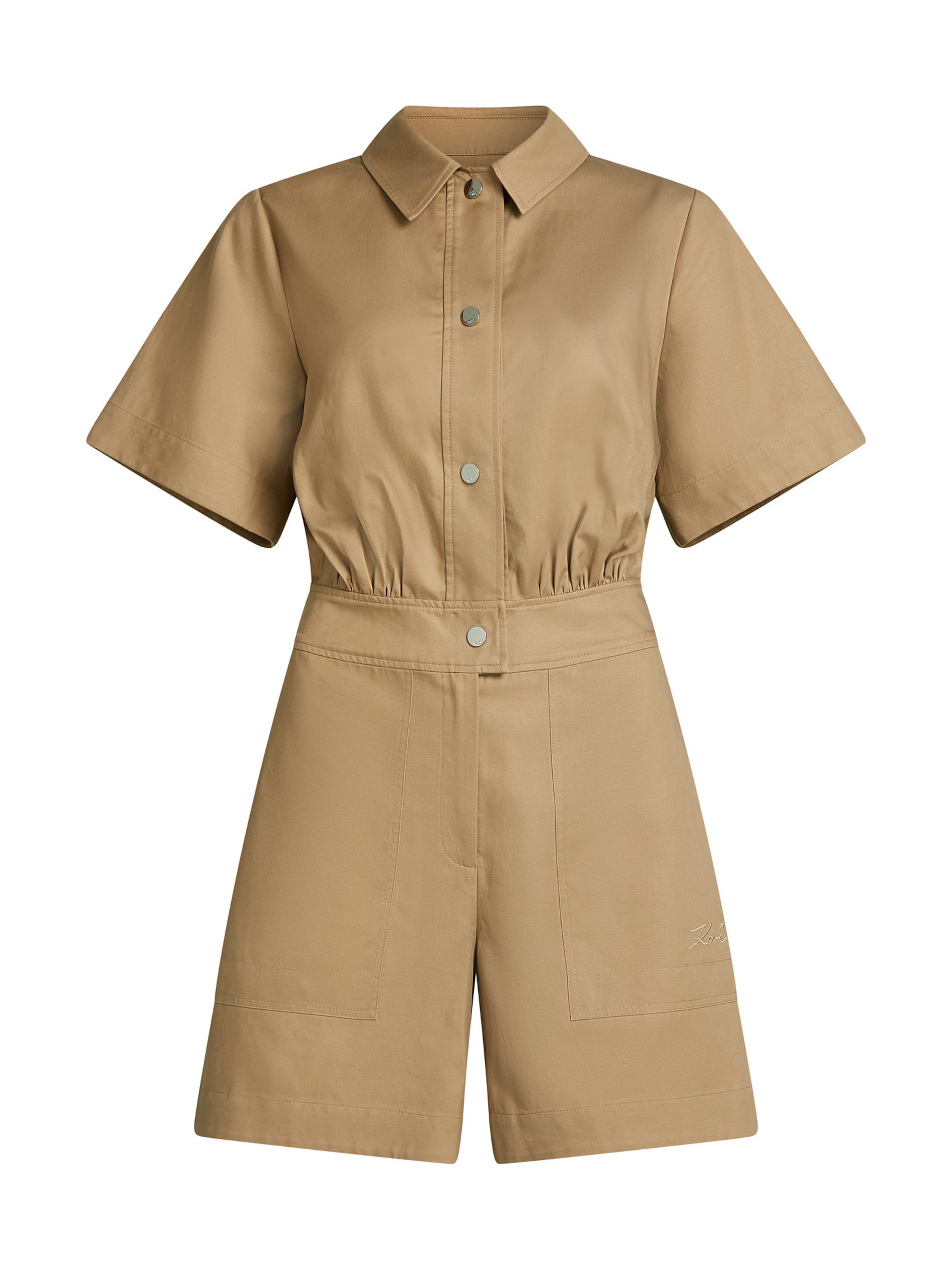 Karl Lagerfeld Overal - Hnedá: predná strana