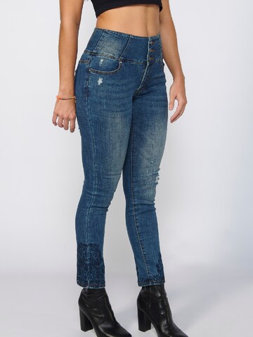 KOROSHI Regular Jeans in Blauw