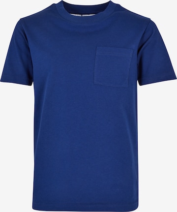 T-Shirt Urban Classics en bleu : devant