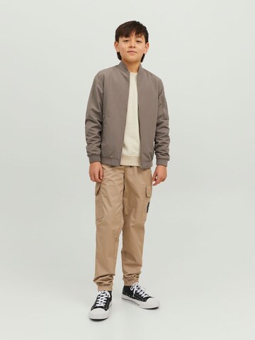 Jack & Jones Junior سترة غير رسمية 'Rush' بلون رمادي