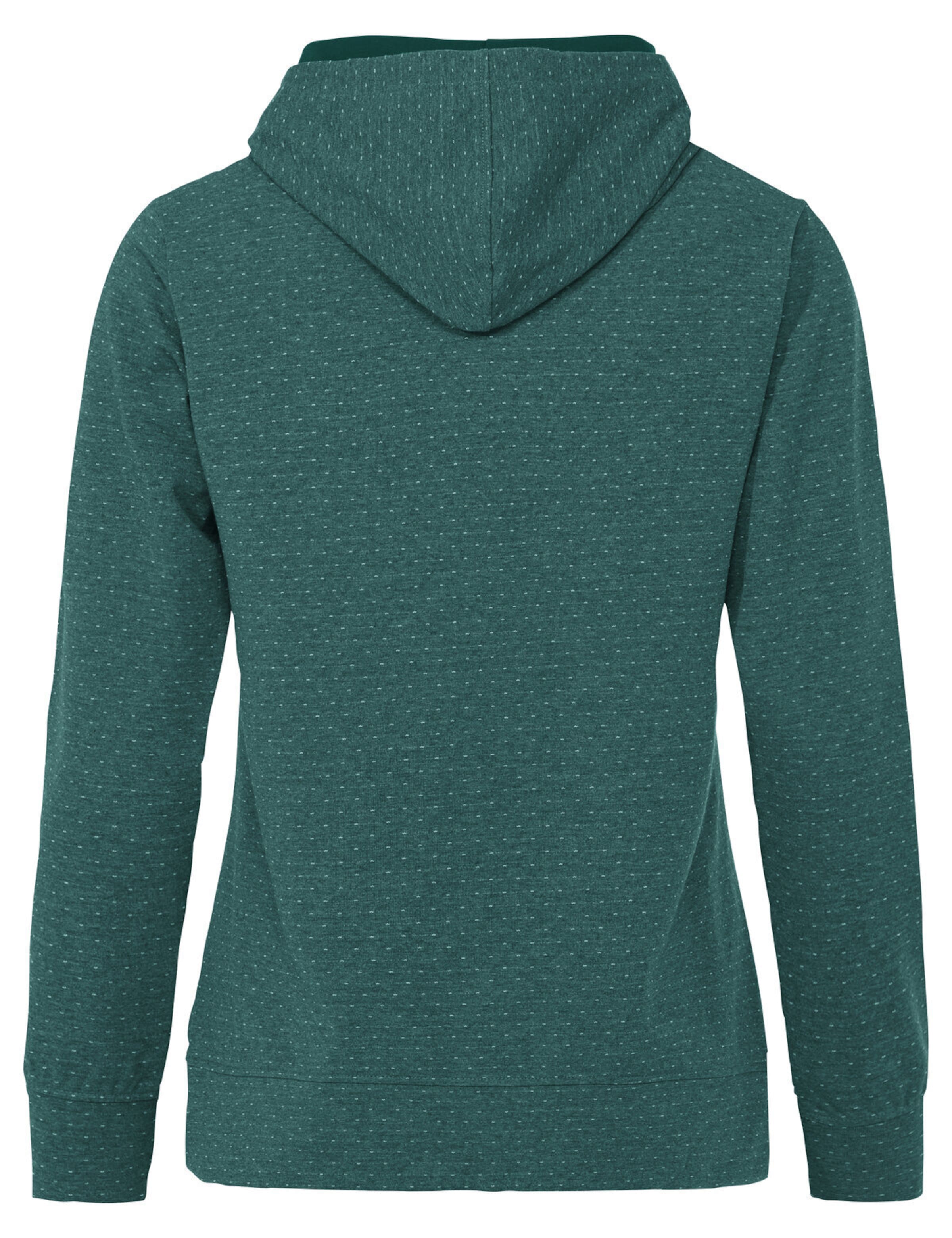 VAUDE Sportsweatshirt 'Tuenno' in Grün