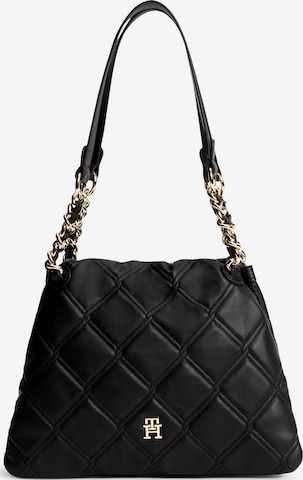 TOMMY HILFIGER Наплечная сумка в Черный: спереди