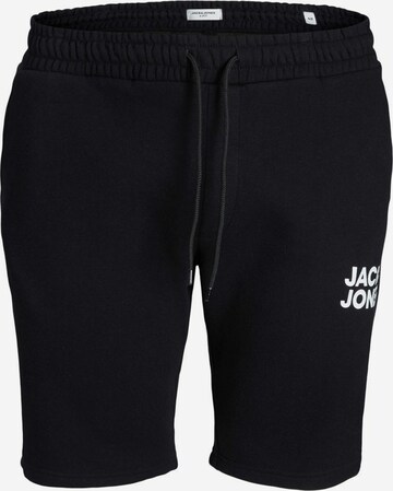 Jack & Jones Plus Normální Kalhoty – černá: přední strana