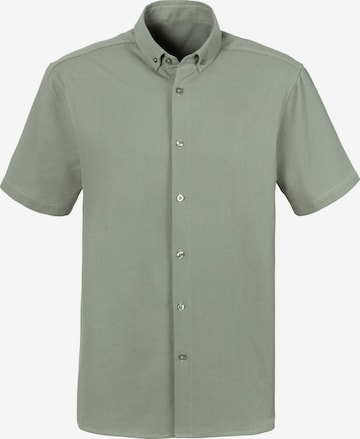 H.I.S Button Up Shirt in Green: front