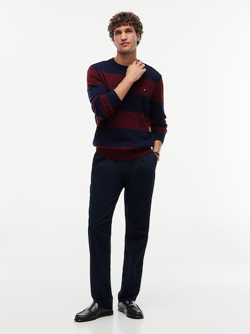TOMMY HILFIGER Pullover in Blau
