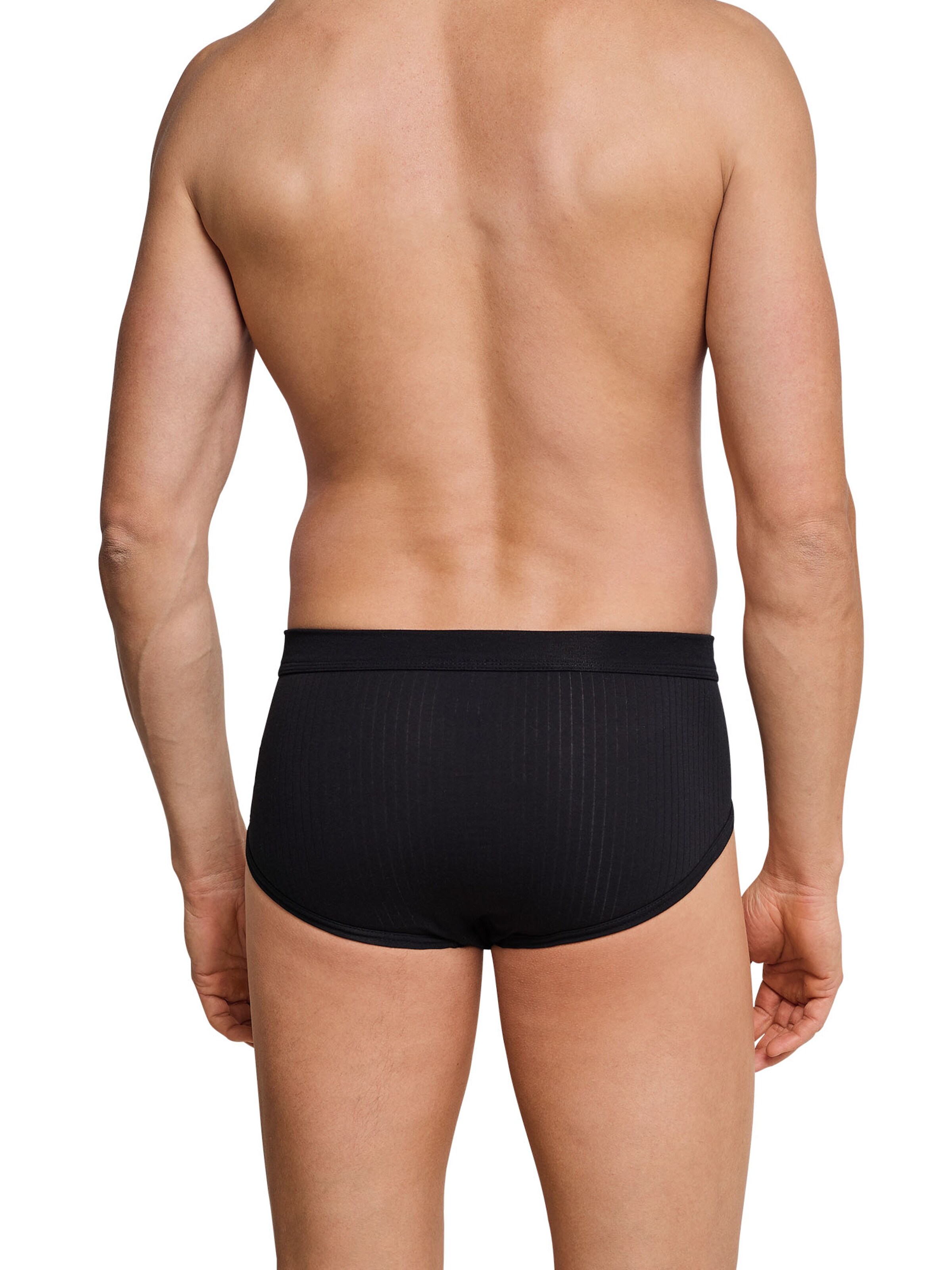 SCHIESSER Slip 'Authentic' in Schwarz