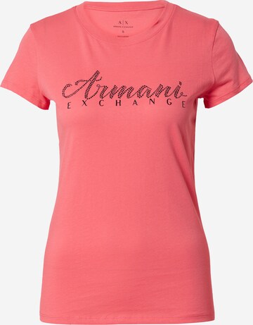 ARMANI EXCHANGE T-Shirt in Pink: predná strana