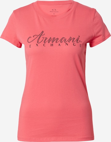 ARMANI EXCHANGE Majica | roza barva: sprednja stran