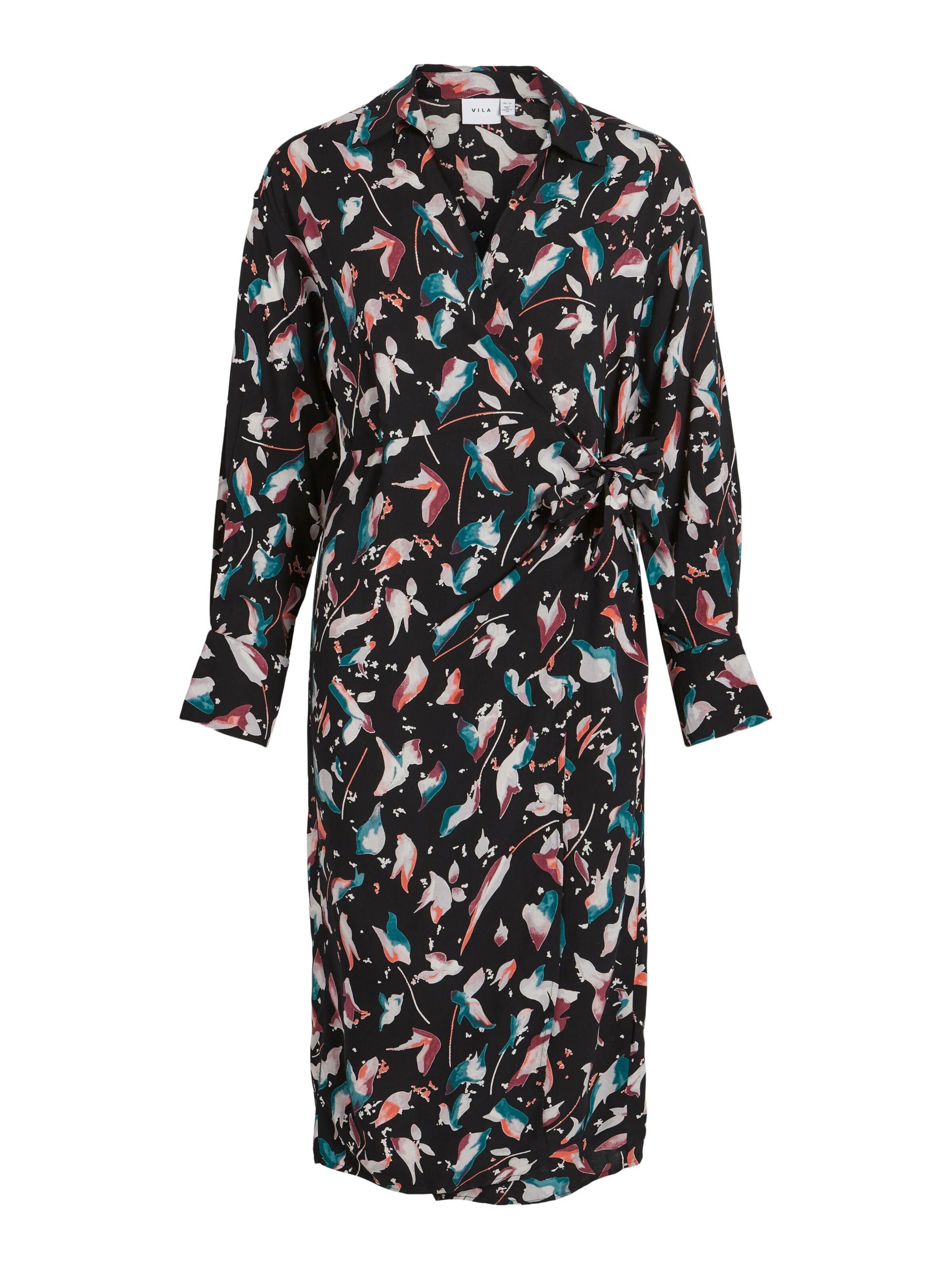 VILA Платье 'DALINA' в Черный: спереди