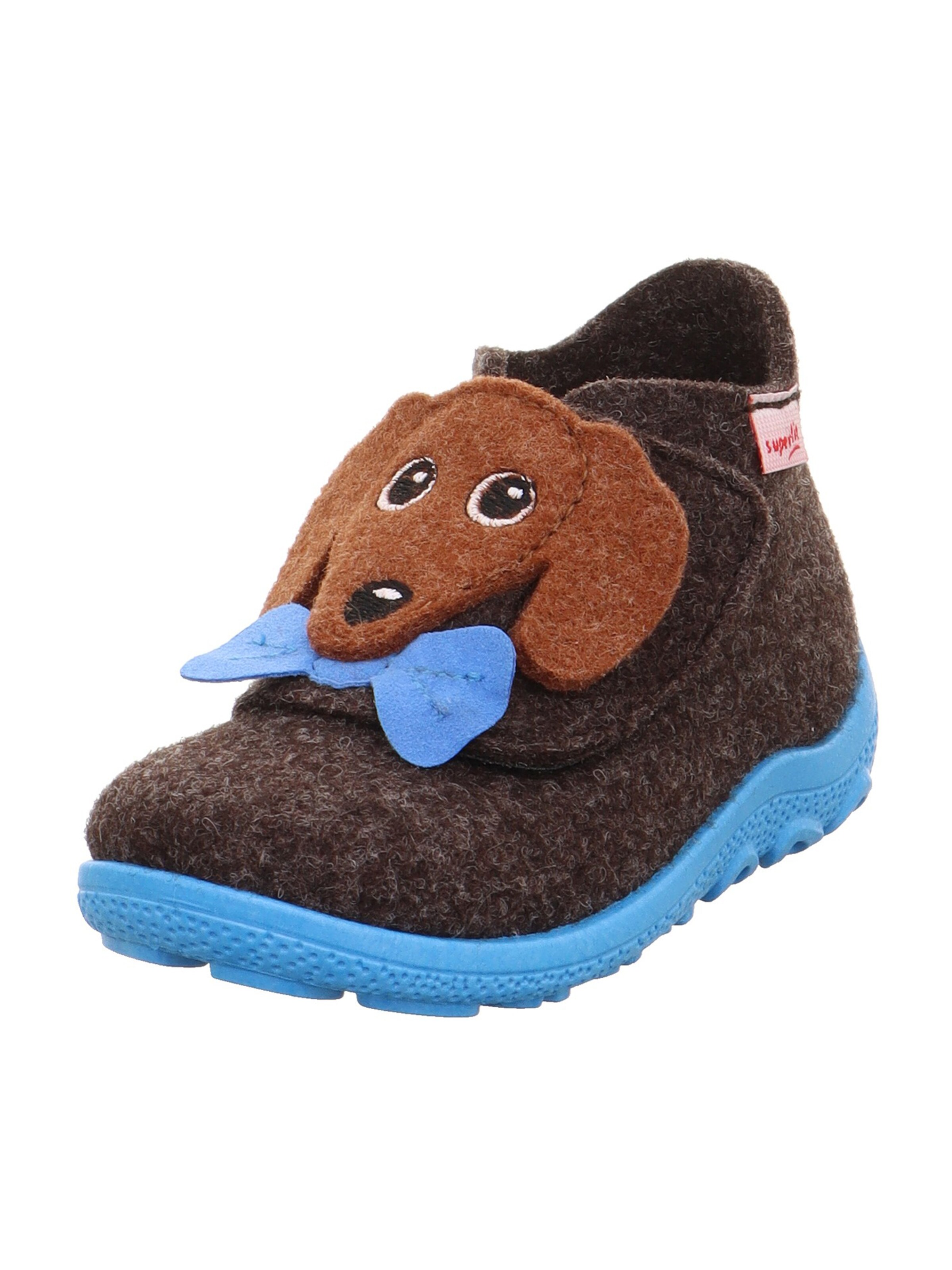 Papuci de casă 'HAPPY OCTI' de la SUPERFIT pe maro: față