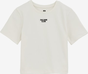 WE Fashion Paita värissä valkoinen: etupuoli