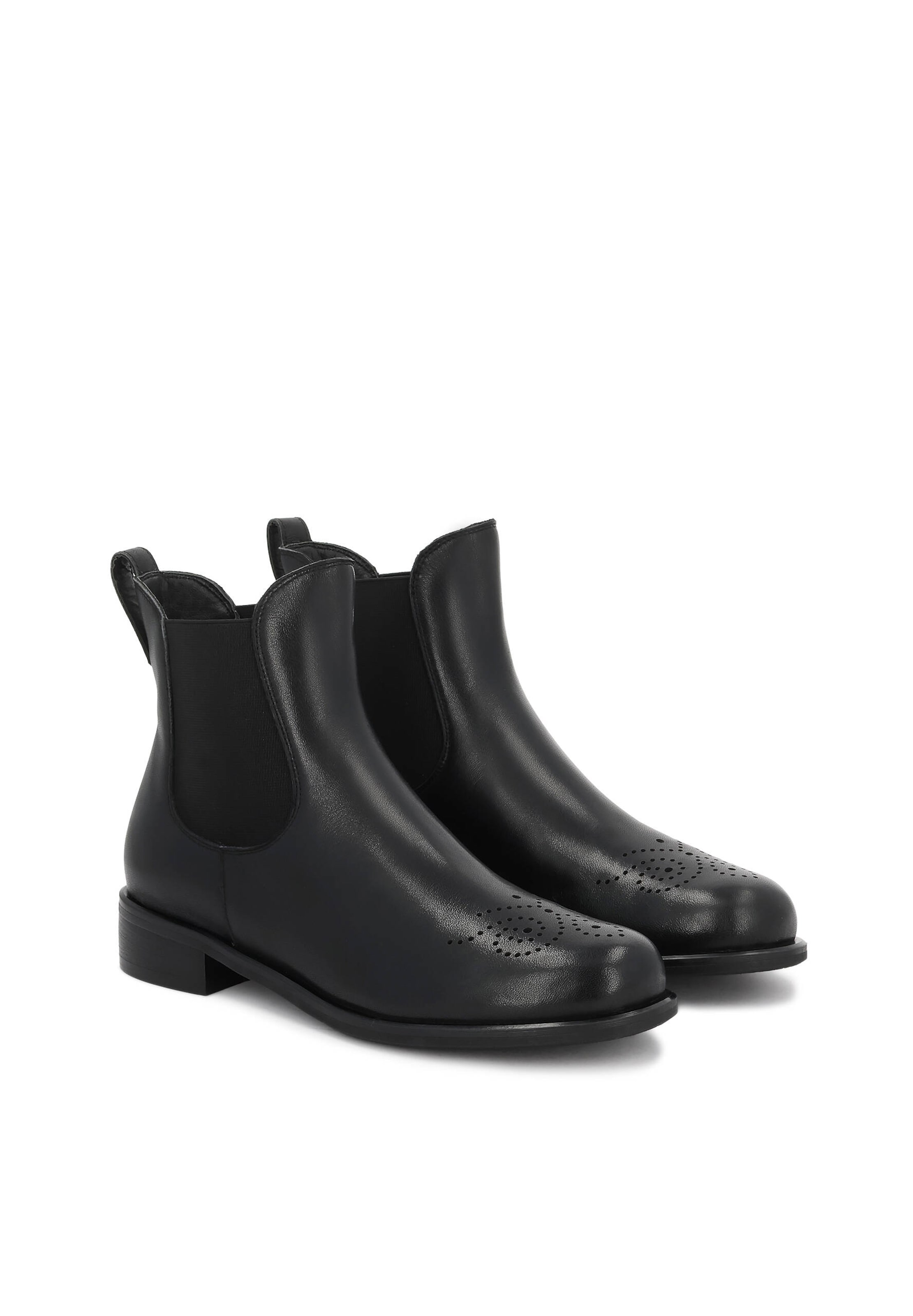 Kazar Botki Chelsea w kolorze czarny