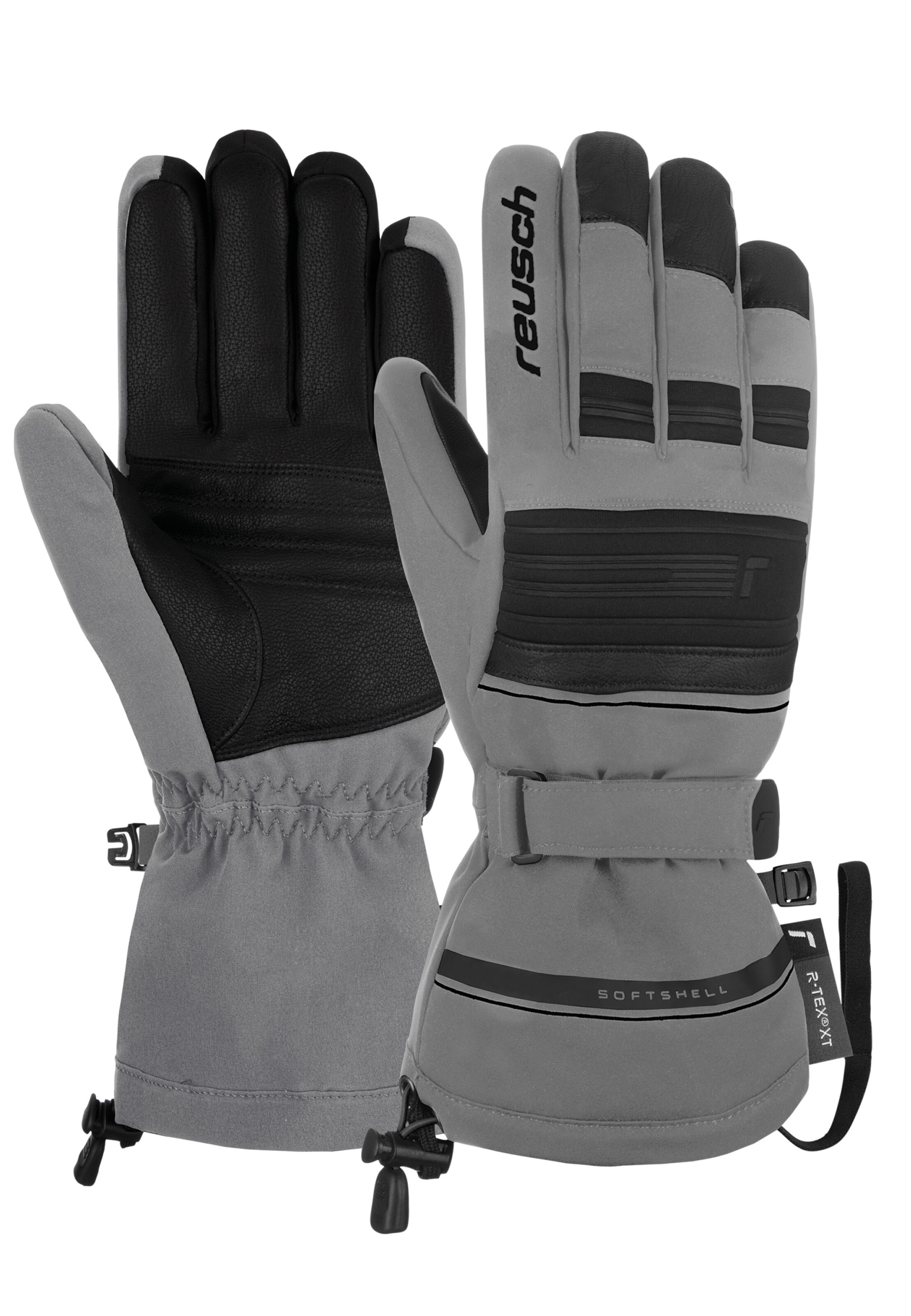 REUSCH Fingerhandschuhe 'Conan R-TEX® XT' in Grau: Vorderseite