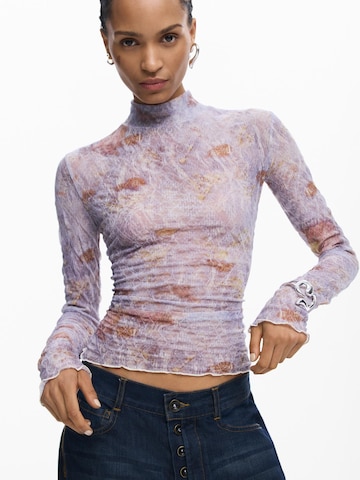 Desigual Тениска в лилав