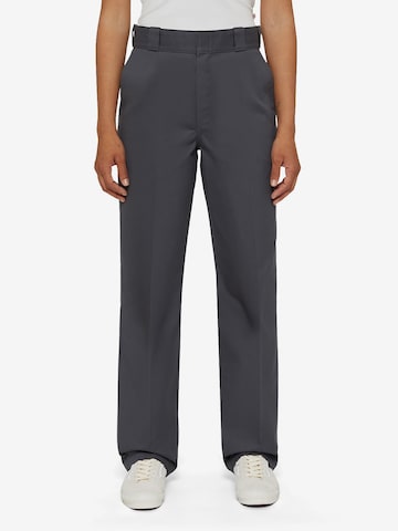 regular Pantaloni con piega frontale '874' di DICKIES in grigio: frontale