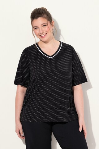 Ulla Popken Pajama shirt in Black