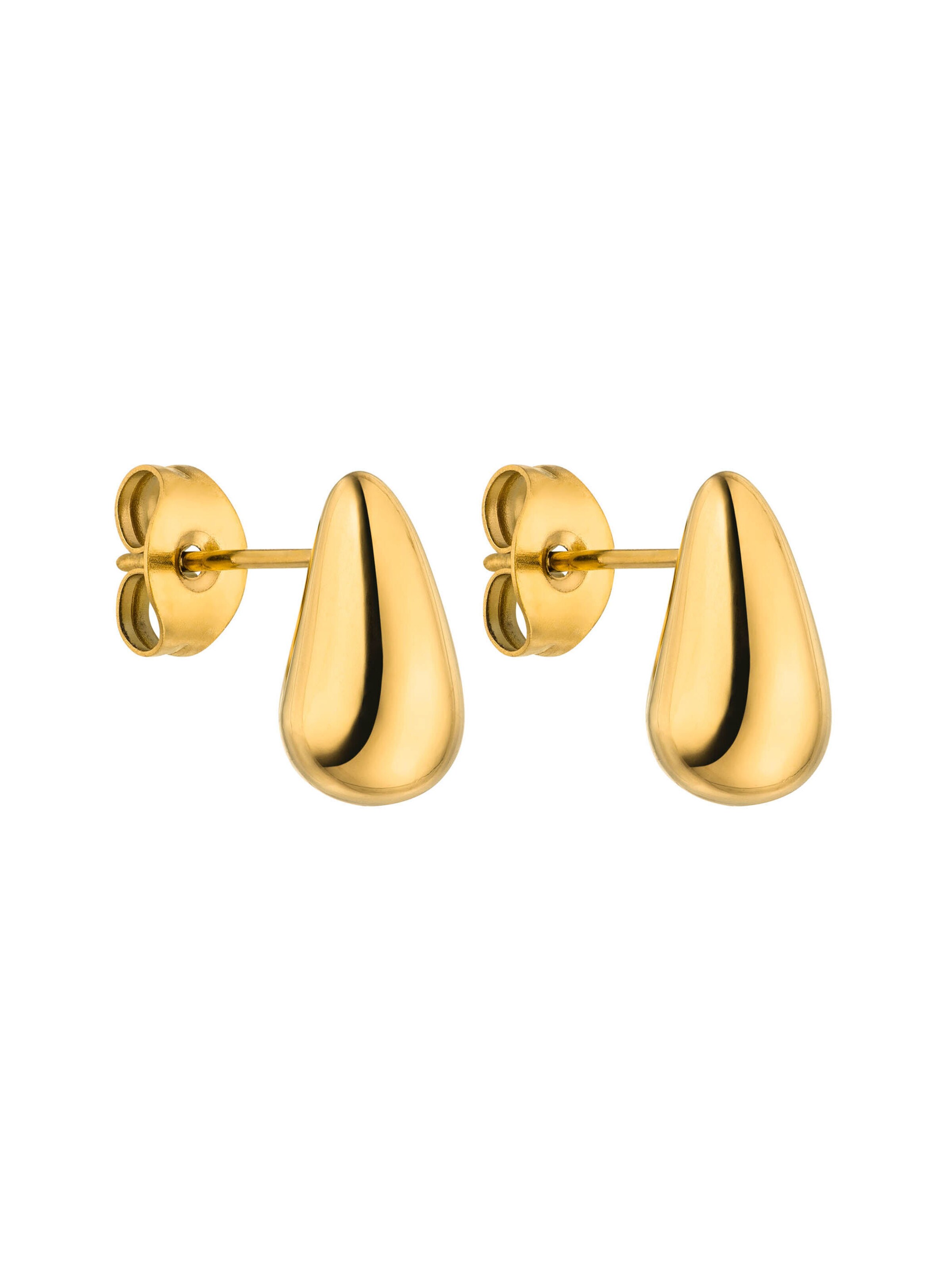 PURELEI Earrings 'Droplet' in Gold: front