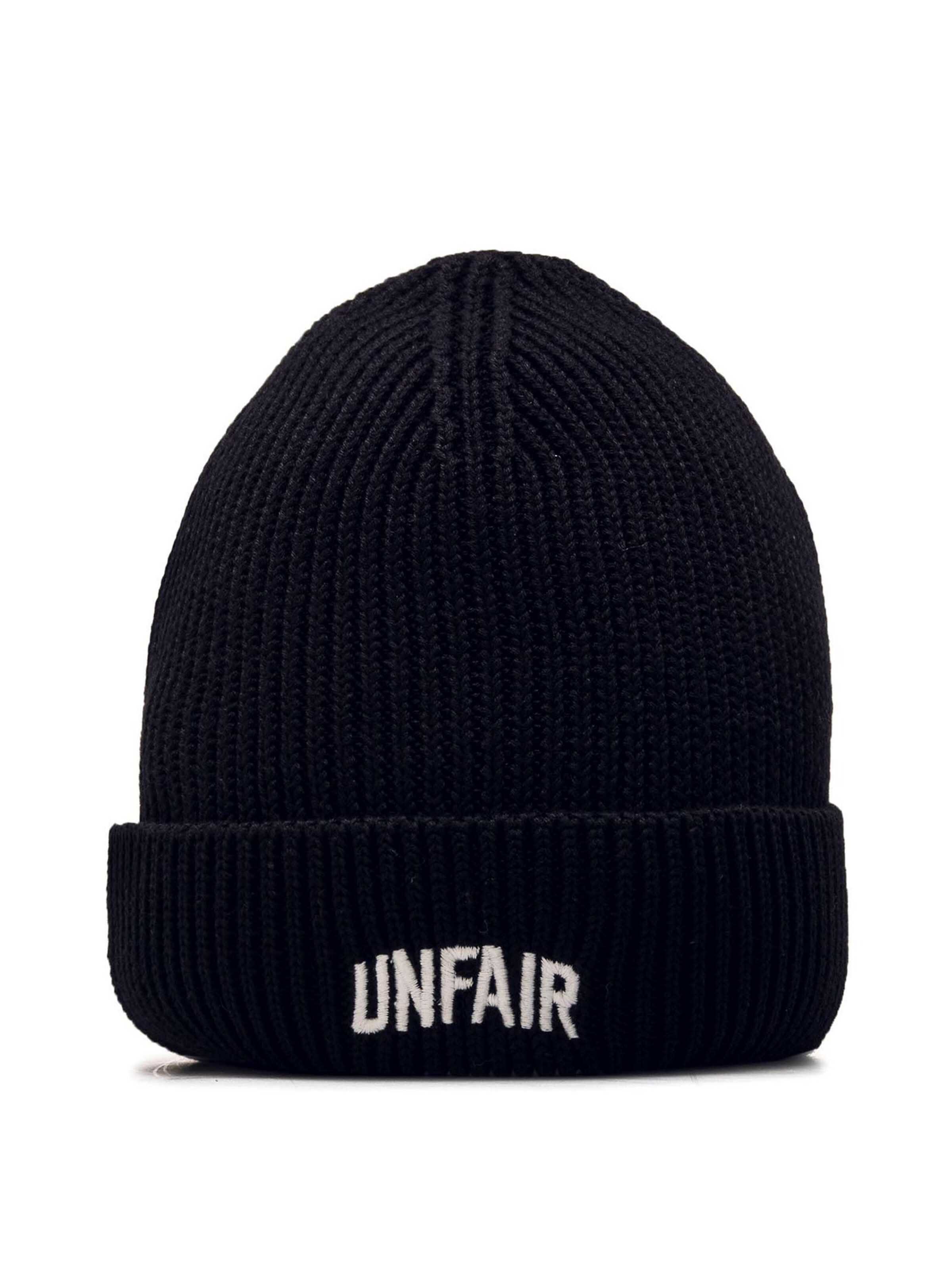 Berretto di Unfair Athletics in nero: frontale