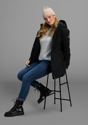 POLARINO Winter Parka in Black