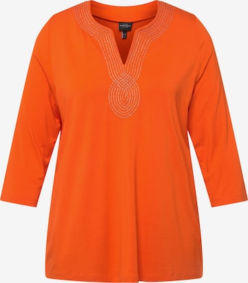 Ulla Popken Shirt in Oranje: voorkant