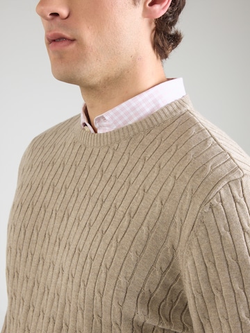 bēšs Kronstadt Džemperis 'Cable'