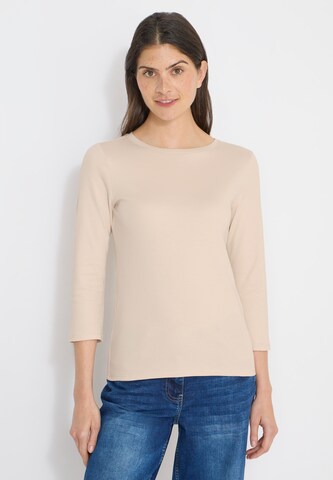 CECIL Shirt in Beige: front