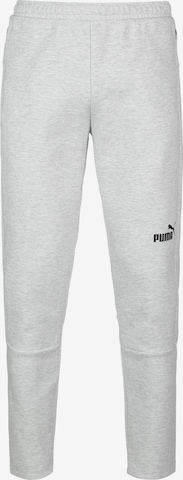 PUMA Regular Workout Pants 'TeamFinal' in Grey: front