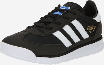 ADIDAS ORIGINALS - Zapatillas deportivas 'SL 72 RS' en negro: frente