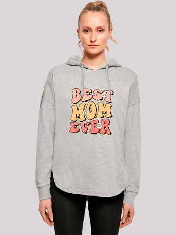 F4NT4STIC Sweatshirt in Grijs: voorkant