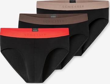 SCHIESSER Rioslip ' 95/5 Multi ' in Schwarz: Vorderseite