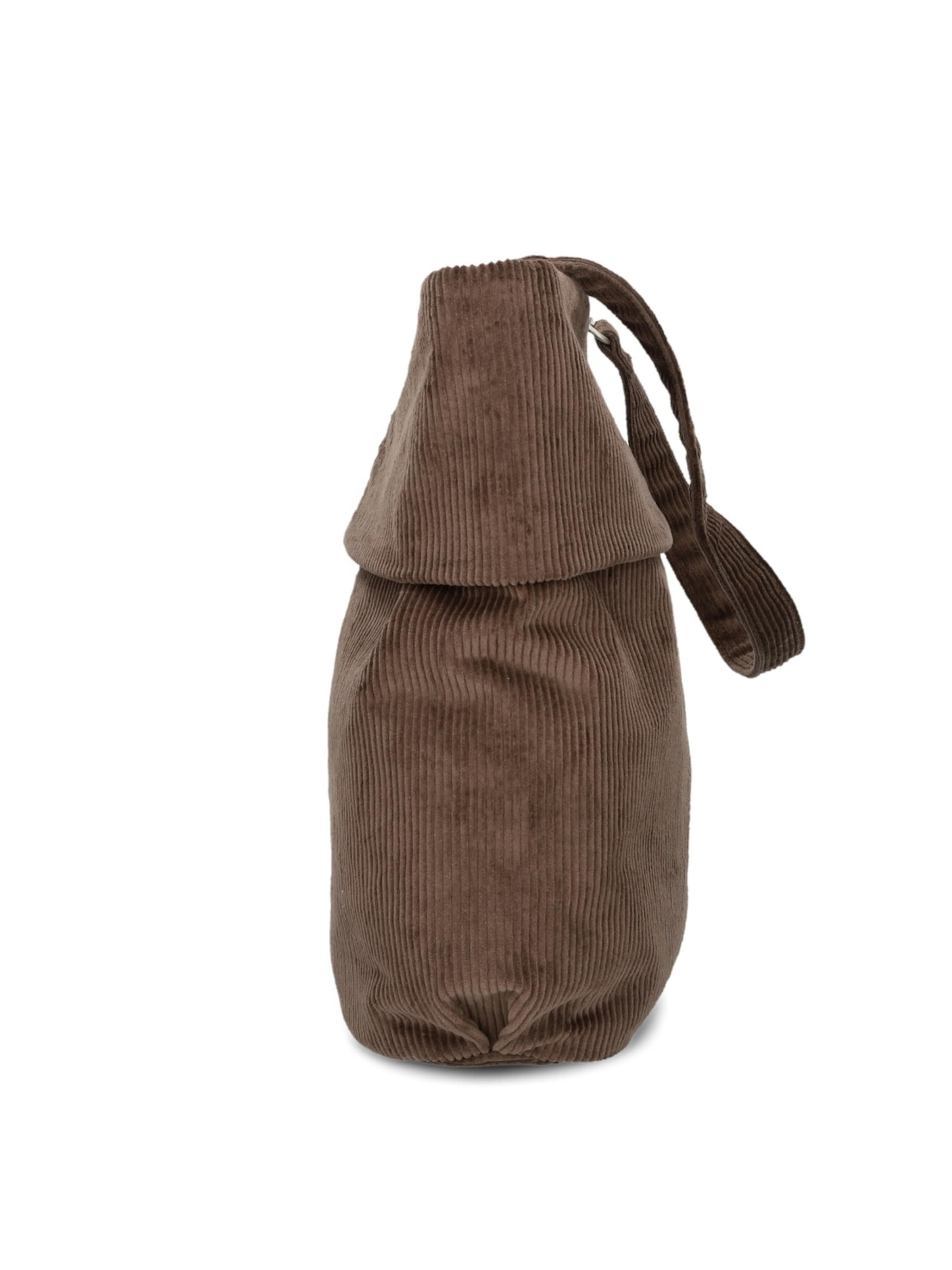 ZWEI - Bolso de hombro 'MADEMOISELLE.M M12' en marrón