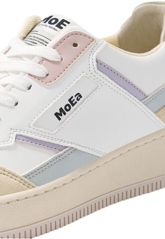 MoEa Platform trainers 'Gen1 - All In Pastel' in White